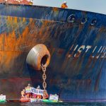 Greenpeace aksjonerer mot russisk oljetanker